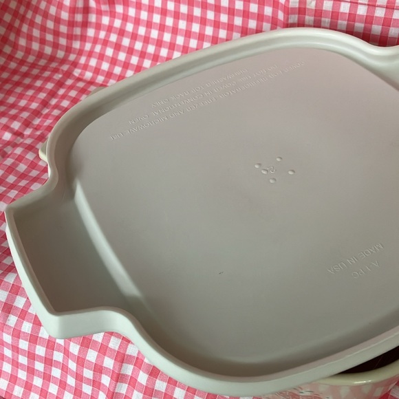 Corning Ware Forever Yours Heart Pattern, 1 Quart Casserole & Storage Lid - Picture 6 of 10